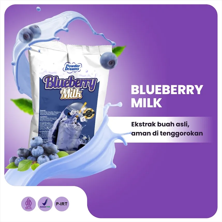 Blueberry Milk Powder