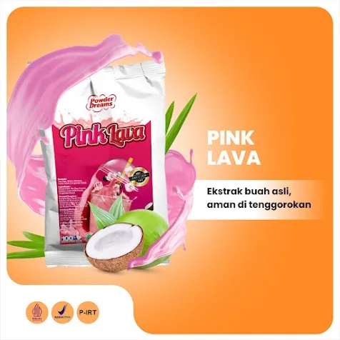 Pink Lava Powder